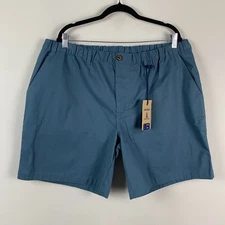 Chubbies Shorts Mens Size XXL Blue Regular Fit 7" Inseam Casual Stretch Chino