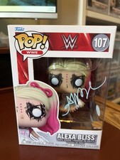 Funko Pop! WWE Alexa Bliss #107 Autographed JSA Certified Dark Parlor Originals