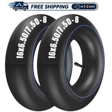 Puncture-Resistant Inner Tubes 16X6.50-8  16X7.50-8 - 2 Pack for All Vehicles