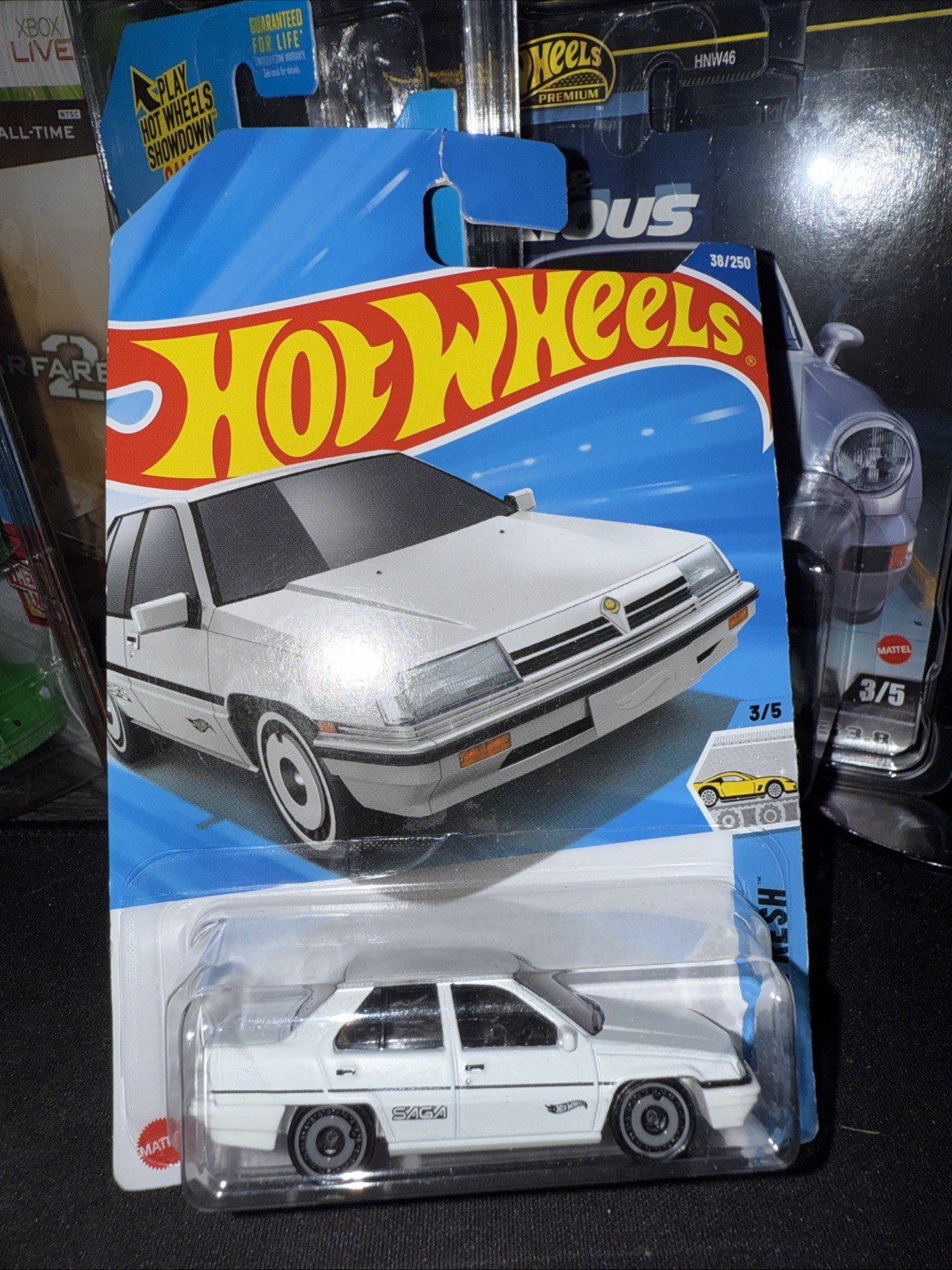 2025 Hot Wheels Proton Saga White #38