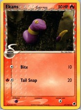 Pokemon TCG Ekans δ 47/101 Dragon Frontiers NM on eBay