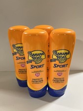 NEW LOT X 4 Banana Boat Sport Ultra Sunscreen Lotion SPF 50 EX: 11/27