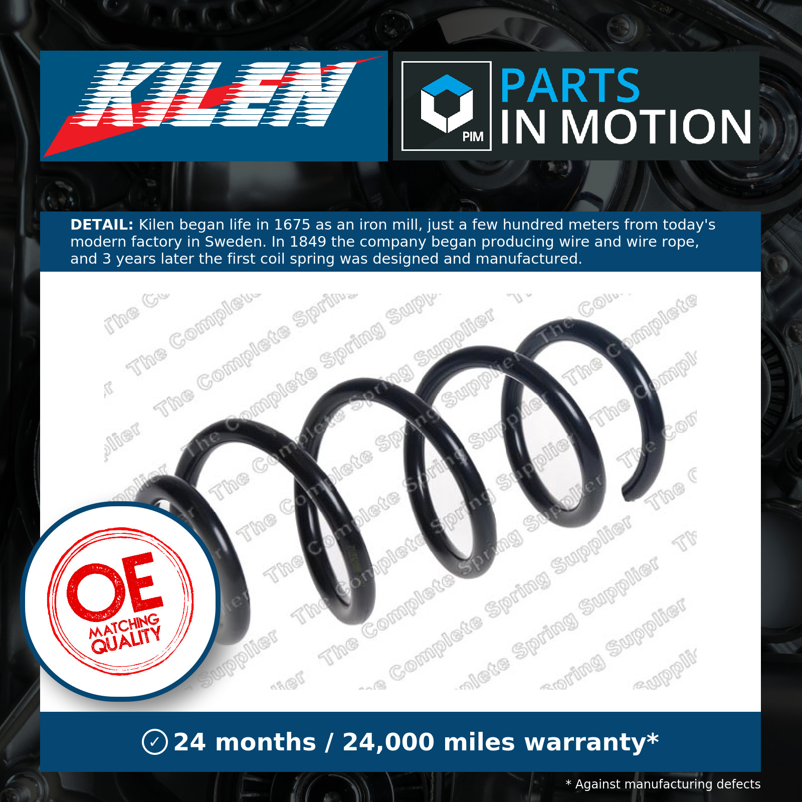 Front LESJÖFORS 4004327 Coil Spring for AUDI - Image 7