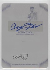 2015 Leaf Perfect Game National Showcase Jersey 1/1 Avery Tuck #JA-AT1 Auto 1u0