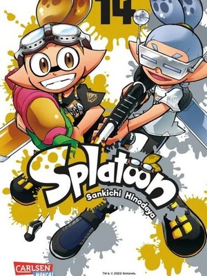 Splatoon 14 Manga Action Fantasy Deutsch Carlsen Versandkostenfrei