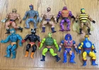 Vintage 1980’s He-Man Masters of the Universe MOTU Lot of 10 Action Figures
