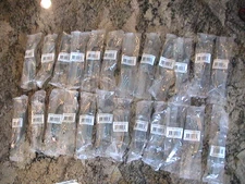 HARDWARE RESOURCES BELFAST CABINET HANDLES 308-128SN SATIN NICKEL - LOT/24 PCS