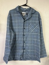 Men  s Plaid Blue Medium Long Sleeve Shirt Goodfellow  Co.