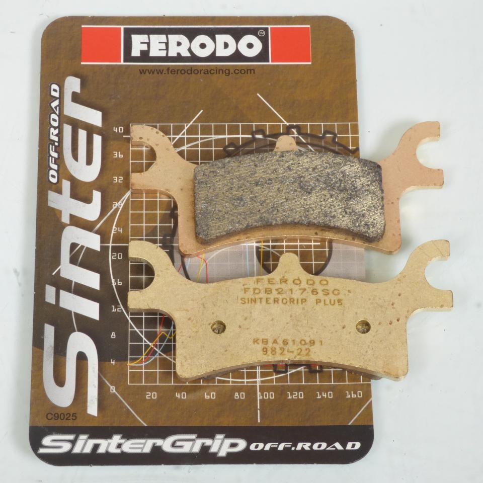 Plaquette de frein arrière Polaris Scrambler 500 résistant à la boue et usure 2010-2012