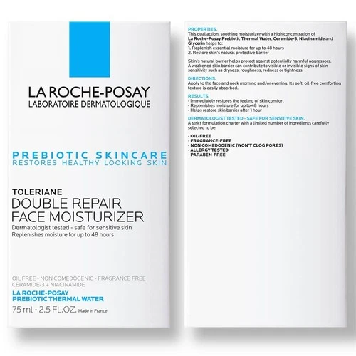 La-Roche Posay Toleriane Double Repair Moisturizer 2.5 fl oz