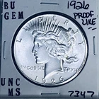 1926 P BU GEM PEACE SILVER DOLLAR UNC MS+++ U.S. MINT RARE COIN 7347