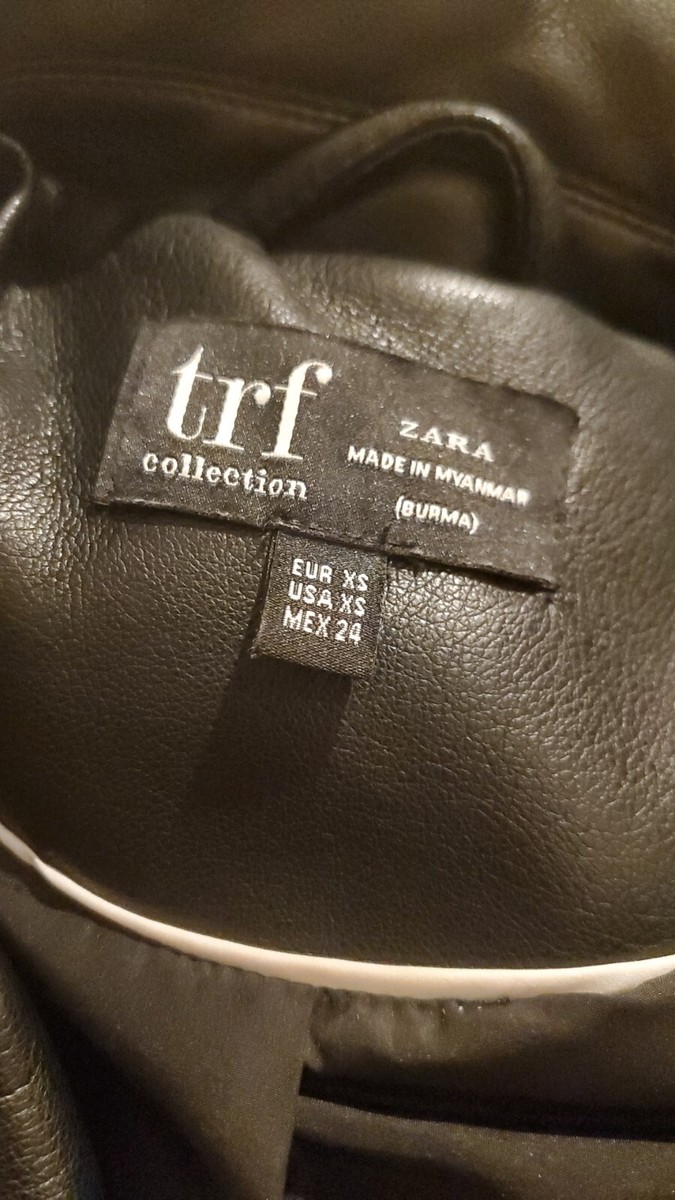 大幅値下げ✨❗️ZARA TRF ☆ 本革 ☆ ライダース ☆羊革☆ XSサイズ 美品✨❗️ZARA TRF ☆ 本革 ☆ ライダース ☆羊革☆ XS