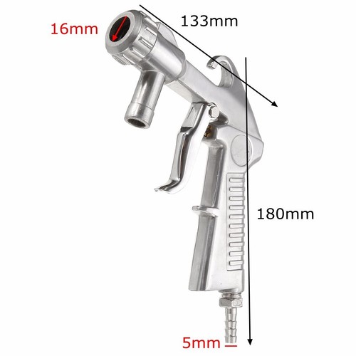Replacement Siphon Feed SANDBLASTER GUN with 4 Ceramic TIPS Sand blast Cabinet - Picture 5 of 15