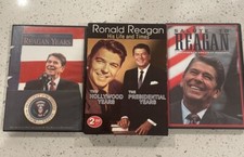 Ronald Reagan Biographical Documentary DVD's - Lot of 6