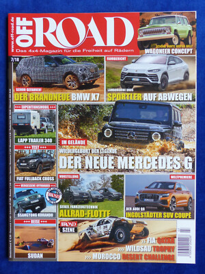 Off Road Magazine 7/2018 - 4x4 VW T6 Mercedes G-Class Fiat Fullback Audi Q8 BMW
