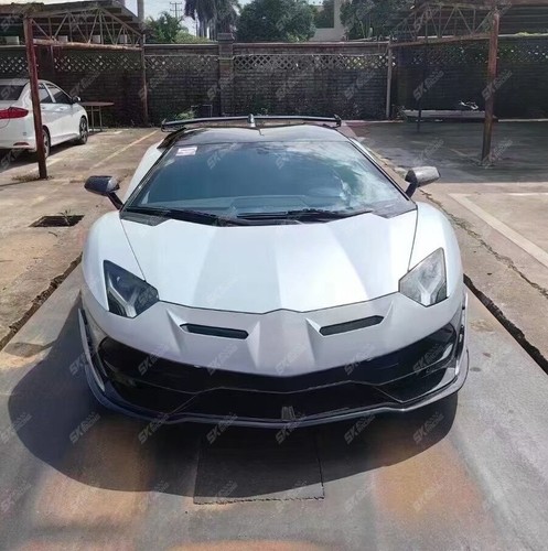 Para Lamborghini Aventador LP700 Convertible Actualización a SVJ Kits de Carrocería de Carbono Seco - Imagen 7 de 63