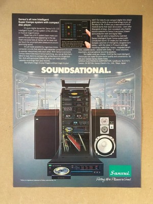 sansui stereo system