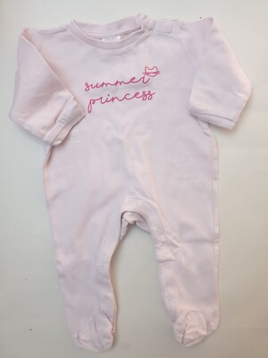 Einteiler Strampler Schlafanzug impidimpi Aldi Größe 62/68 Newborn Baby Pyjama