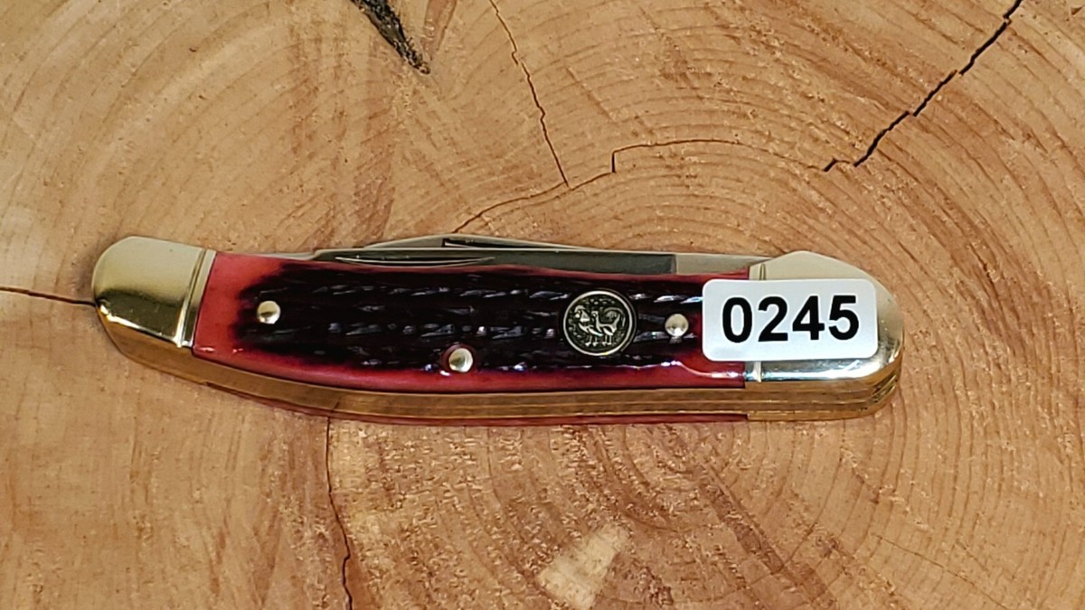 Vintage HEN & ROOSTER Solingen 232-RPB Red Pick Bone Copperhead