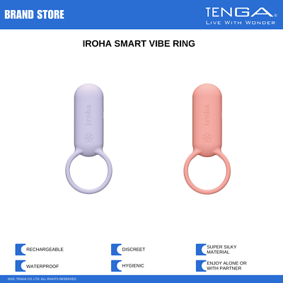 Iroha Smart Vibe Ring Multi Use Vibrating Ring for Solo/Partnered Play  Vibrator | eBay