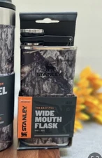 ORIG. STANLEY 8OZ CLASSIC EASY FILL WIDE MOUTH FLASK BOTTLE / COUNTRY DNA