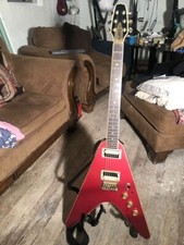Cort Flying V Vintage 1980s Candy Red 