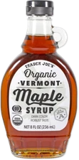 Trader Joe's Organic Vermont Maple Syrup 8 fl. oz Best by 5/24/26