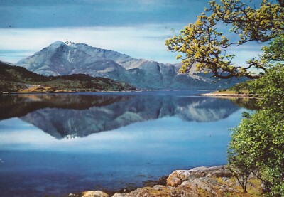 SCHOTTLAND POSTKARTE Beiin Vair und Loch Leven Glencoe Kinross J. Arthur Dixon