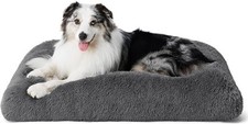 Dog Crate Bed Waterproof Deluxe Plush Dog Beds with Removable Washable Cover ...