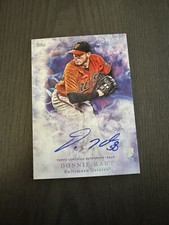 2017 Topps Inception Rookie Autographs /75 #142 DONNIE HART Signed Auto RC