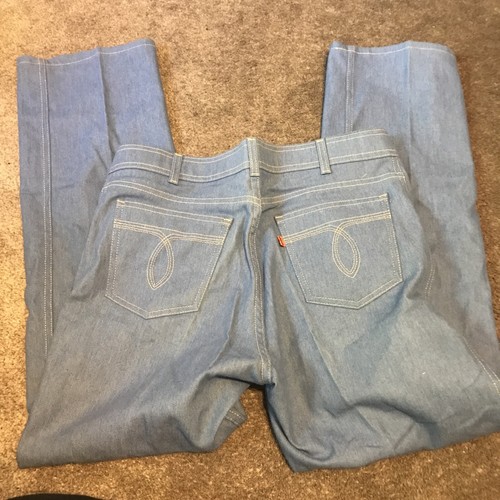 Vintage LEVIS 43415 4514 Men's Straight Blue Jeans 33x30 - Picture 3 of 7