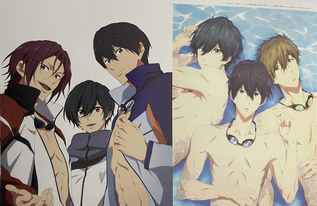 Free Iwatobi Swim Club Haru And Makoto