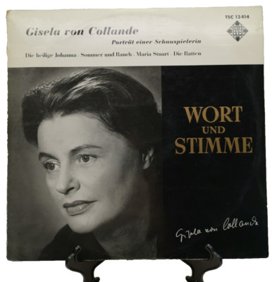 GISELA VON COLLANDE: Portrait einer Schauspielerin - Wort und Stimme - #LP1