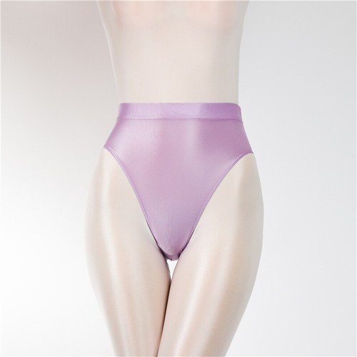 Women Men Silky Shiny Satin Glossy Wet Look Knickers Briefs Underwear Panties U↷ - Picture 20 of 21