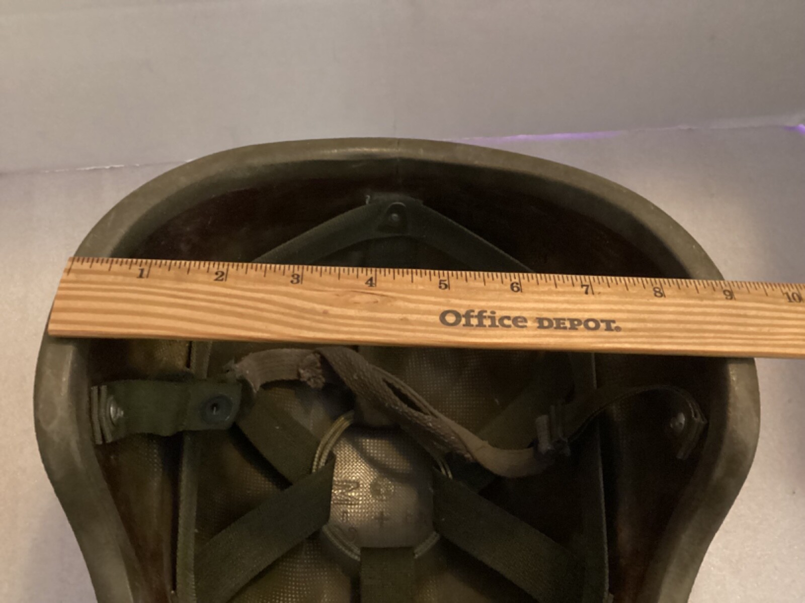 VINTAGE MILITARY HELMET DLA100-86-EE63