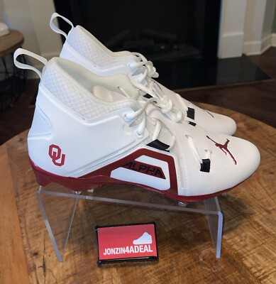 Size 13 Jordan Alpha Menace Pro 3 PE Oklahoma Sooners 
