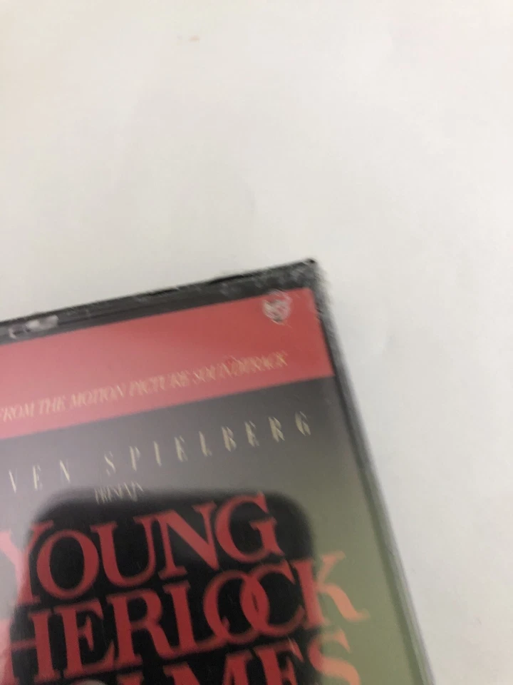 Young Sherlock Holmes Soundtrack - Cassette - SEALED - RARE - Image 4 of 4