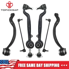 8Pcs Control Arm Ball Joint Sway Bar Link Kit Front Upper Lower for Land Rover