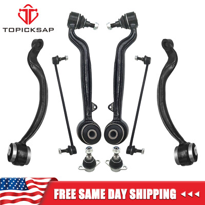 8Pcs Control Arm Ball Joint Sway Bar Link Kit Front Upper Lower for Land Rover