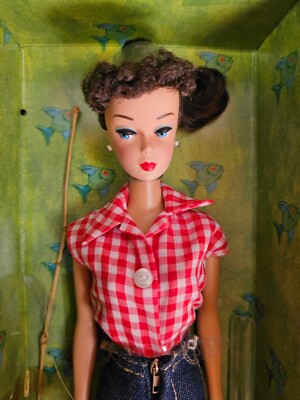 2005 Mattel Picnic Set Barbie 1959 Reproduction Gold Label #J4260