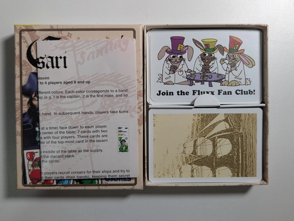 Corsari Card Game – Rio Grande Games – Leo Colovini – Complete OOP Rare! - image 2 of 2