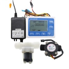 Intelligent Flow Control Device Digital LCD Display Sensor Flow Meter