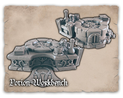 Potion Workshop Legion Terrain Scenery Tabletop Miniatures 28mm