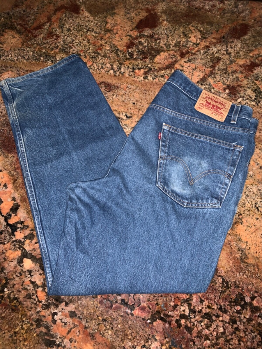 Vintage Levis 550 Every garment Guaranteed 40x30 Batman tag 07/03 