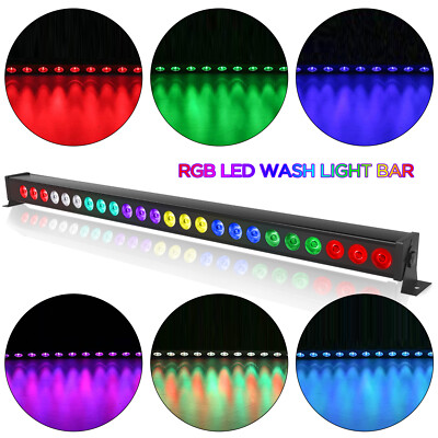 #ad 24LED RGB Wall Washer Light With Speed Dimming For DJ Performance Venue $62.99