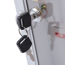 24-Slot Lockable Cell Phone Storage Cabinet with Clear Pocket Chart