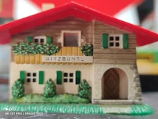 VINTAGE TELEVISION  MECHANICAL PLASTIC TV TOY KITZBUHEL GES. GESCH. AUSTRIA