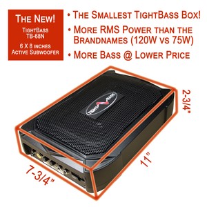 smallest powered subwoofer