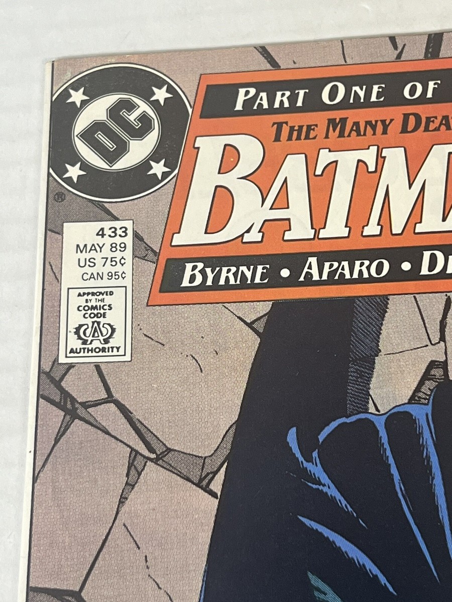 DC Comics Batman Issue #433 Many Deaths Of The Batman Part 1