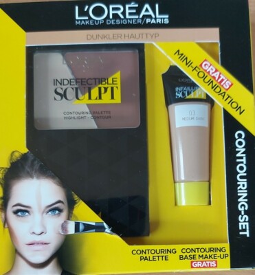 LOREAL CONTOURING SET NEU  DUNKELER HAUTTYP NEU